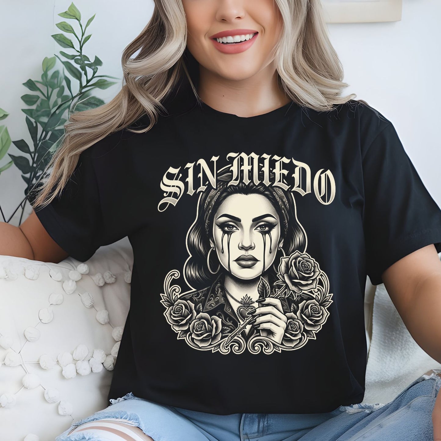 Chingona Halftone 2 Premade DTF gangsheet- 12 adult prints