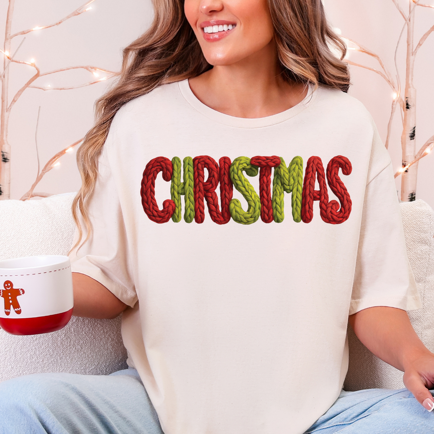 Yarn Christmas Premade Gangsheet- 11 Adult Prints, Christmas gangsheet