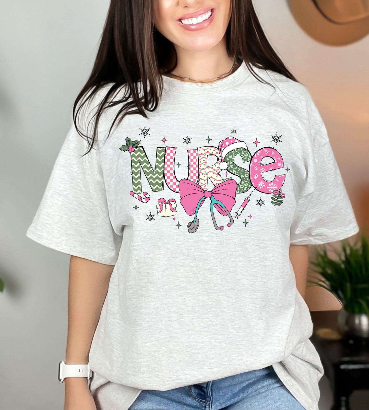 Nurse Christmas Premade Gang Sheet