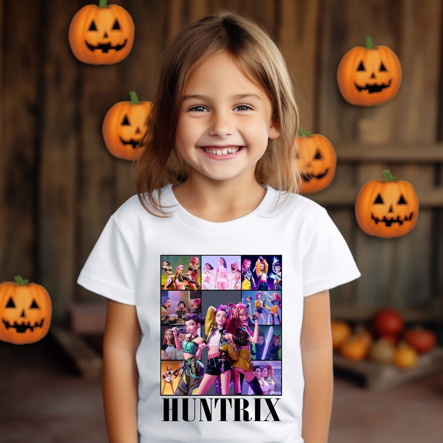 Huntrix Kpop Demons Premade DTF Gang Sheet-16 Kids Size Transfers