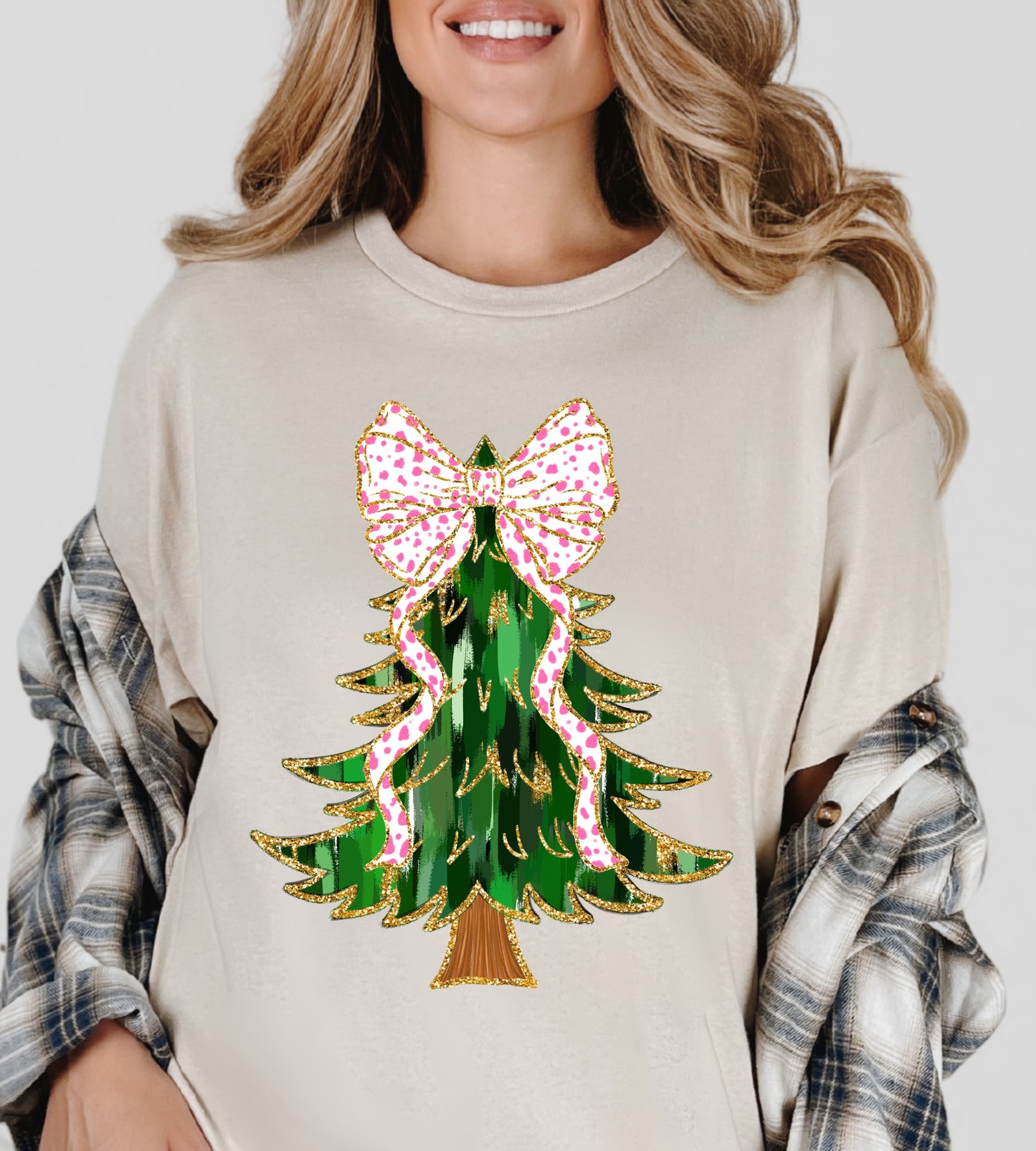 Coquette Bows Christmas Trees