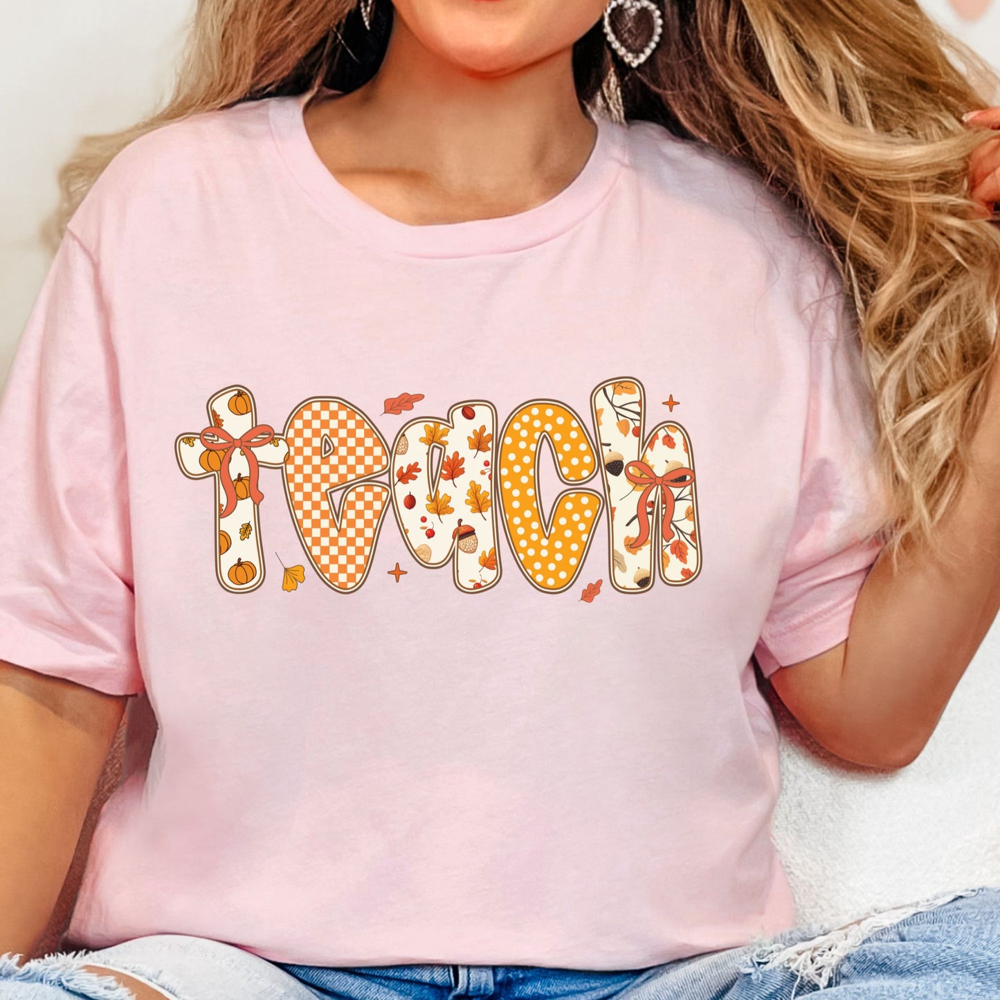 Teacher Fall Premade DTF Gang Sheet-20 Adult Prints