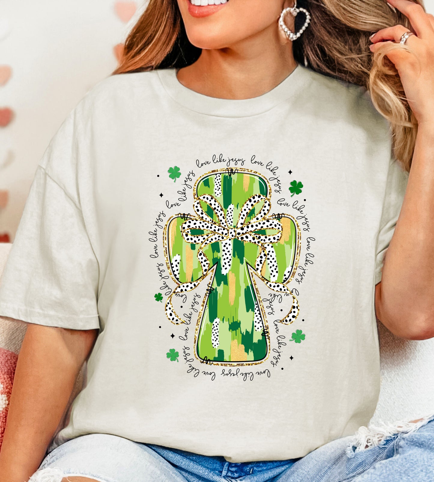Lucky St Patrick's Day DTF Gangsheet, Premade DTF gangsheet