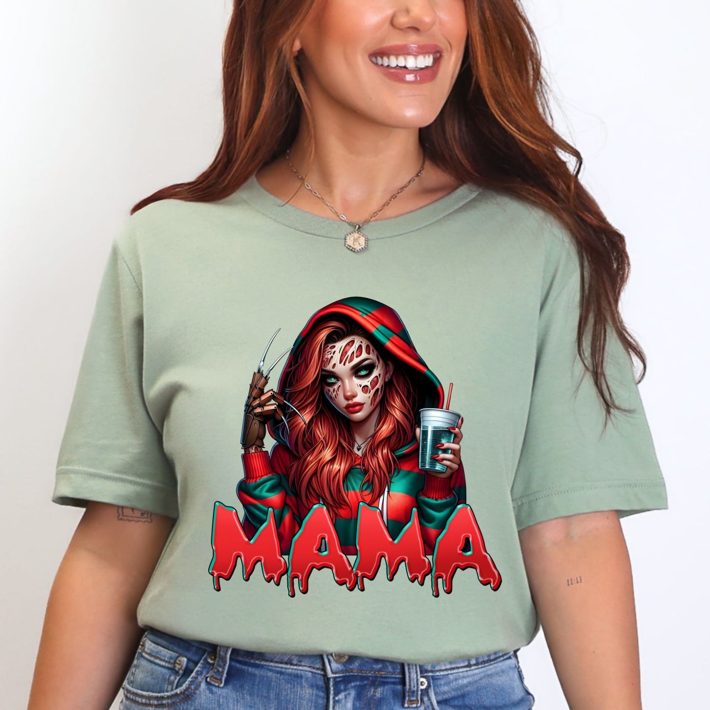 Halloween Horror Mama 2 DTF Bundle, Spooky Mama Prints, Halloween Transfers, Killer Halloween transfers, Spooky heat transfers, Halloween gang