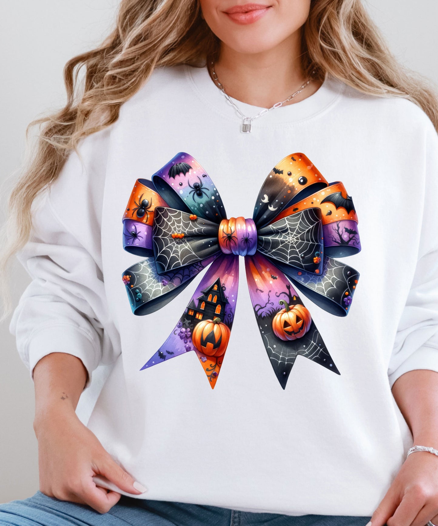 Halloween Bows premade DTF gang sheet- 6 adult prints