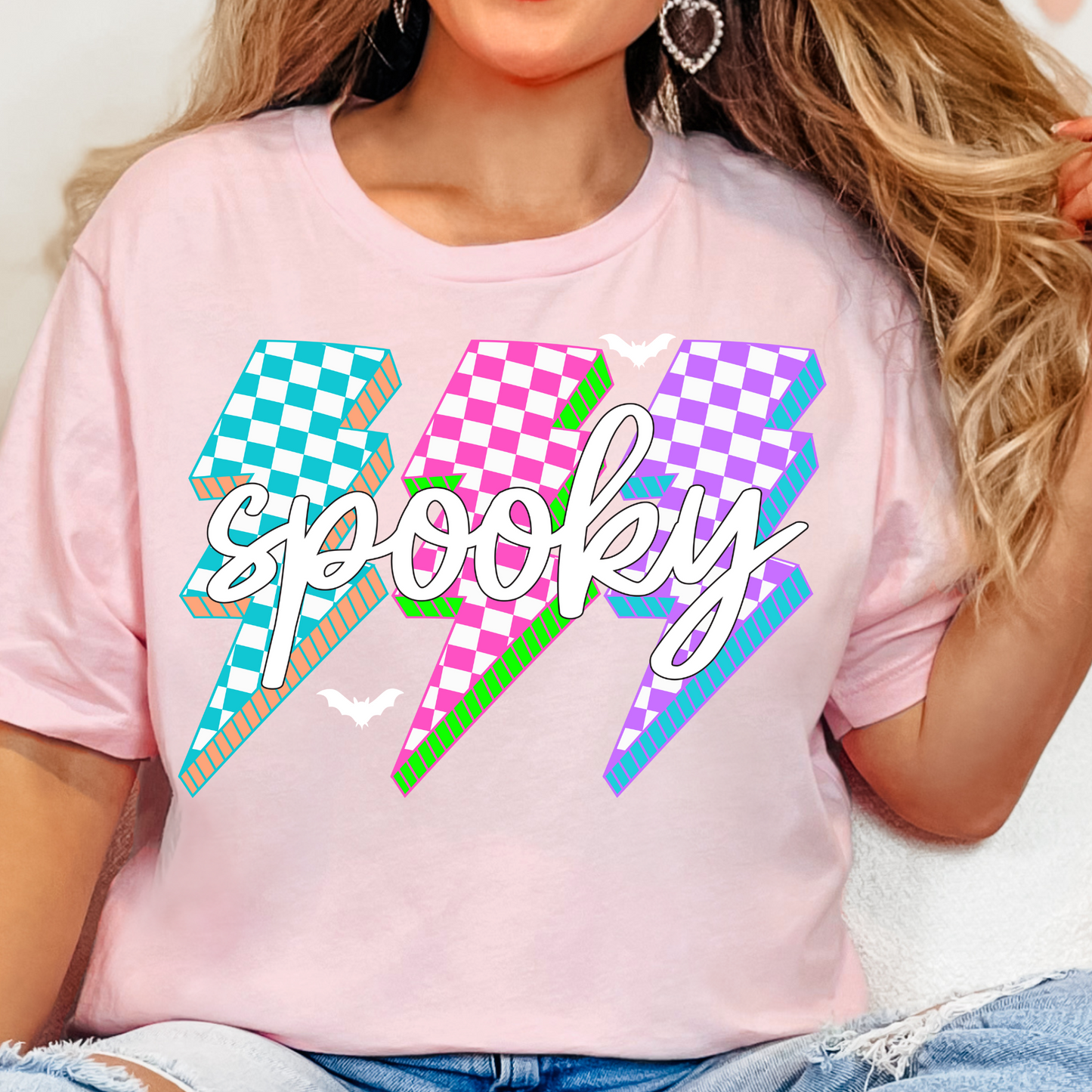 Neon Spooky Season Premade DTF gangsheet- 9 Full size designs