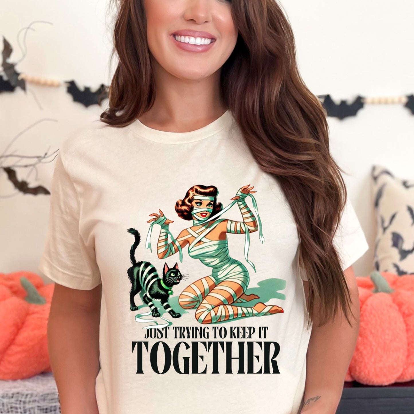 Halloween Ghouls Gang Premade DTF Transfers, Halloween transfers, Ghost DTF, Retro Halloween, Witchy transfers, spooky mama, Halloween print