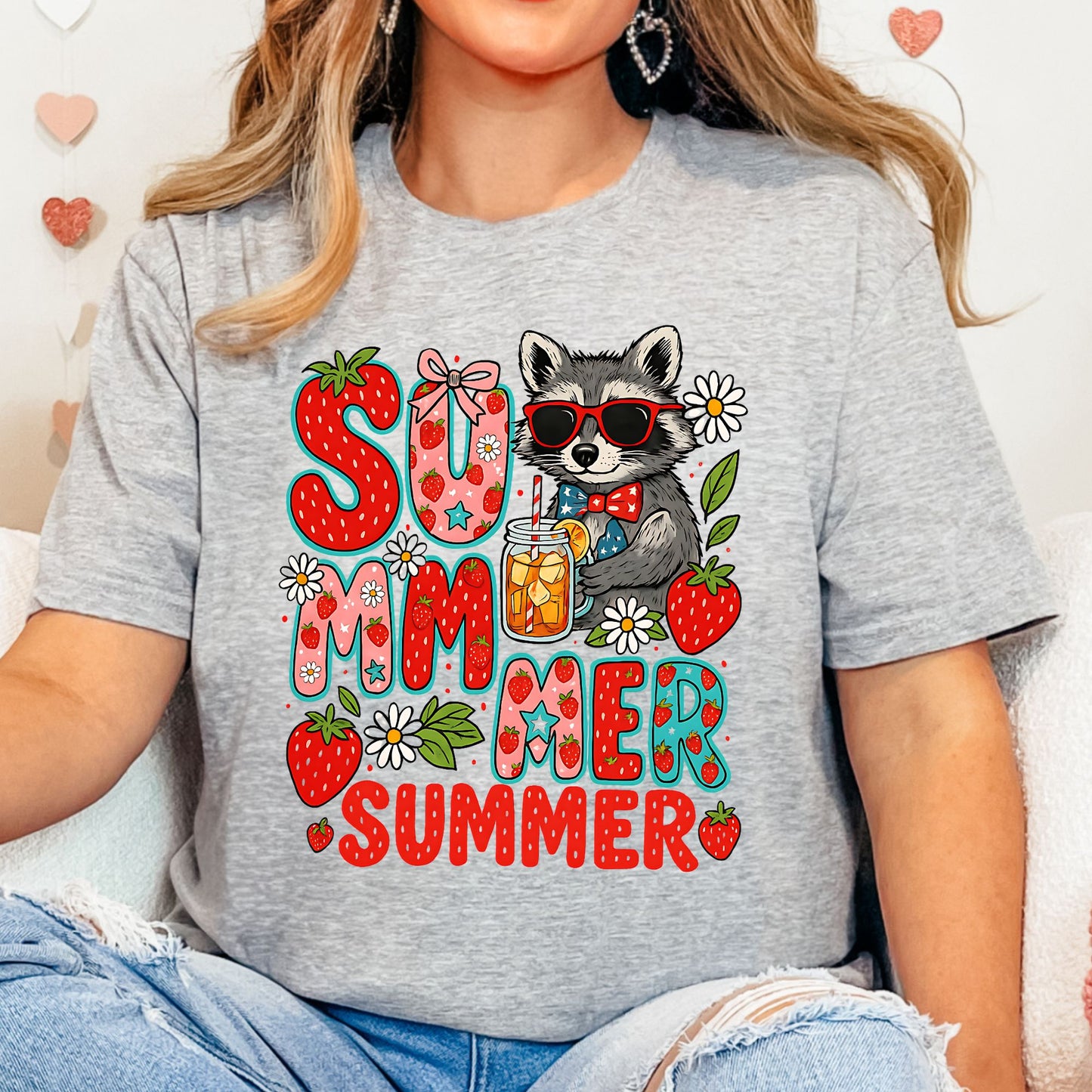 Strawberry Coquette DTF prints, Preppy Strawberries, Strawberry Festival, Summer Strawberry prints, Floral Strawberry, Boho Summer prints