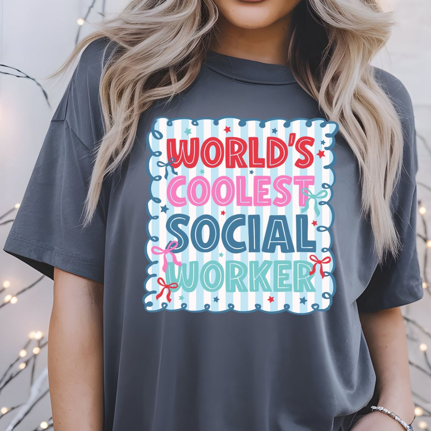 Social Worker Premade Gangsheet 12 Full Size Transfers