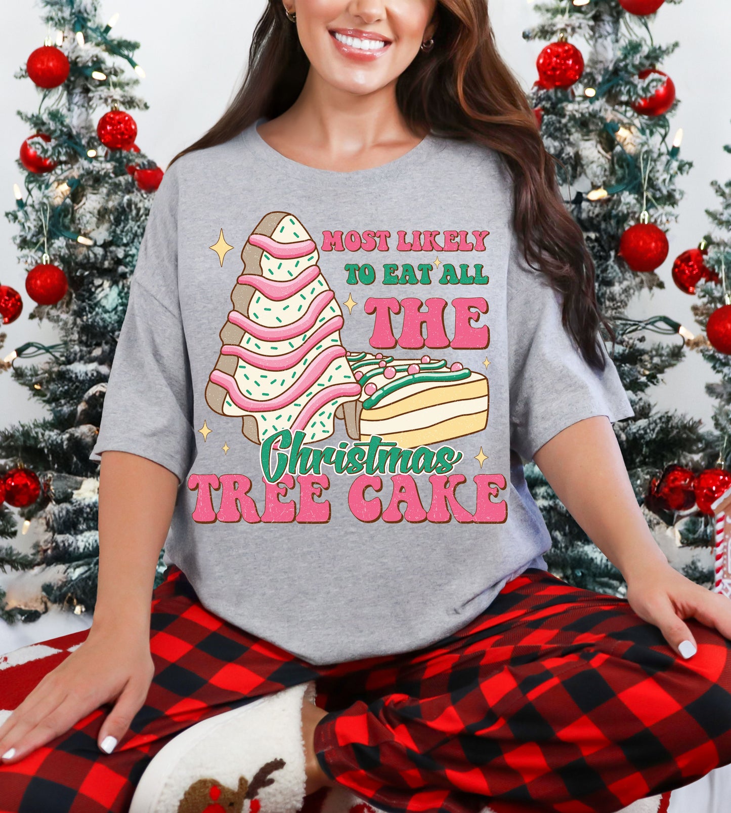 Christmas Cake Premade Gang Sheet