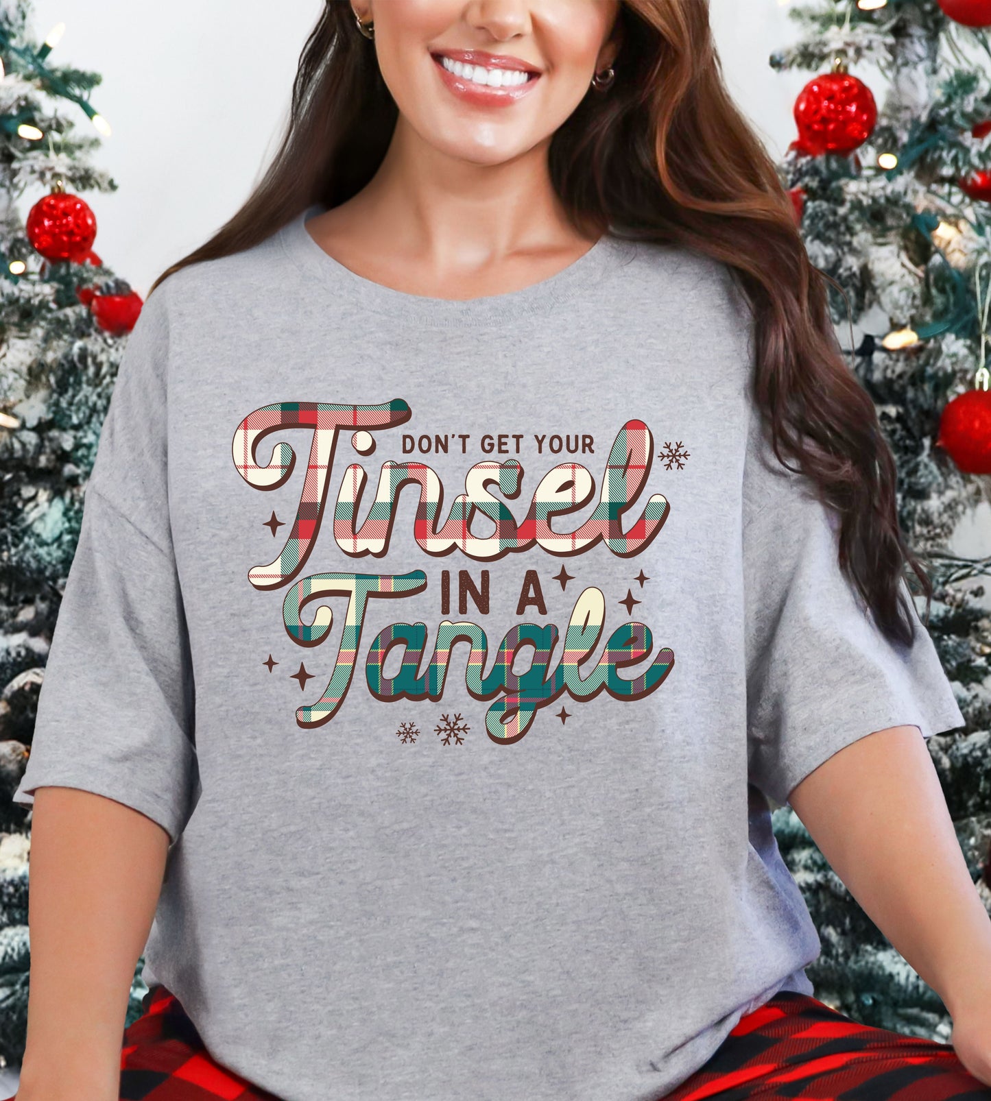 Plaid Christmas Premade Gang Sheet