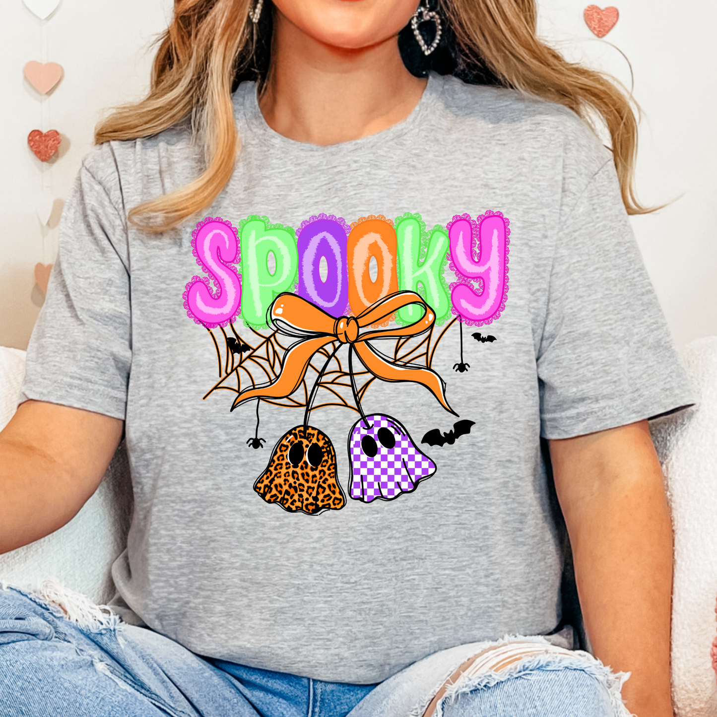 Neon Spooky Season Premade DTF gangsheet- 9 Full size designs