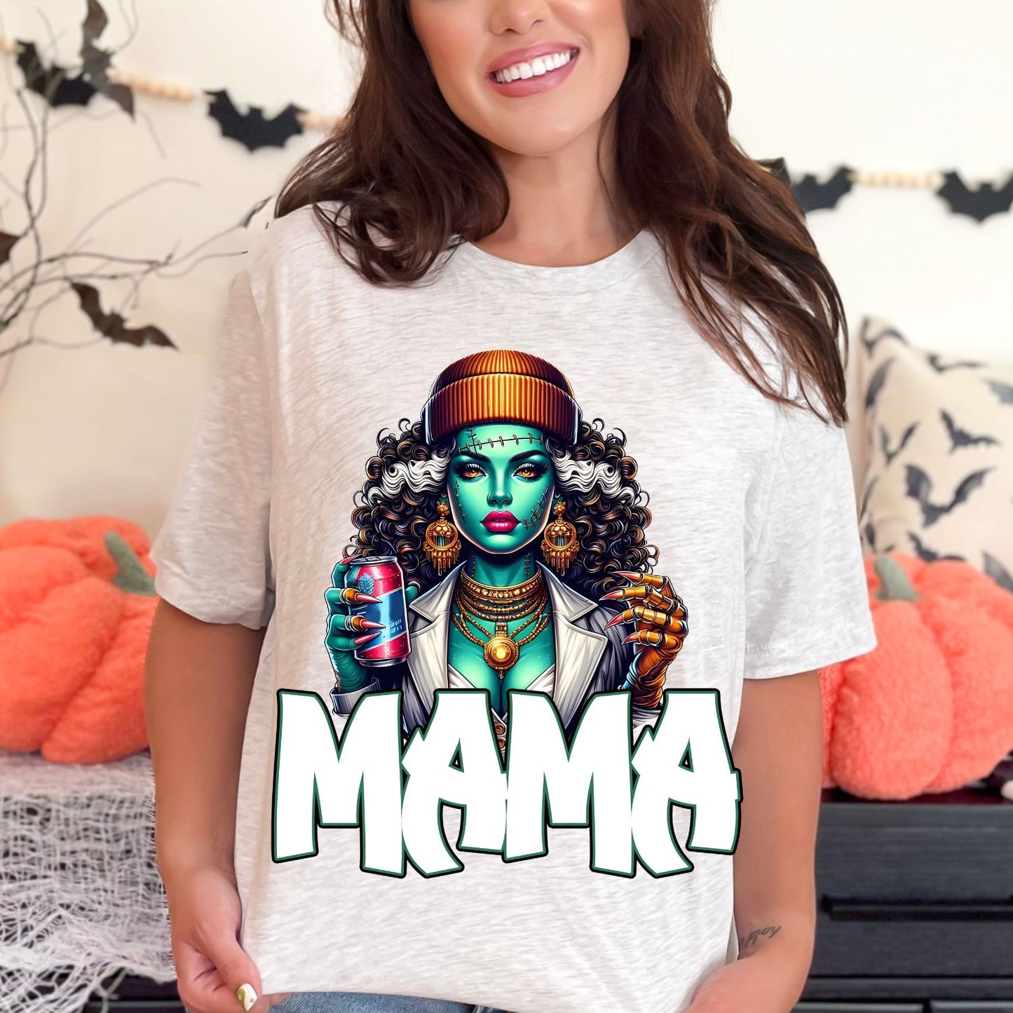Halloween Horror Mama 2 DTF Bundle, Spooky Mama Prints, Halloween Transfers, Killer Halloween transfers, Spooky heat transfers, Halloween gang