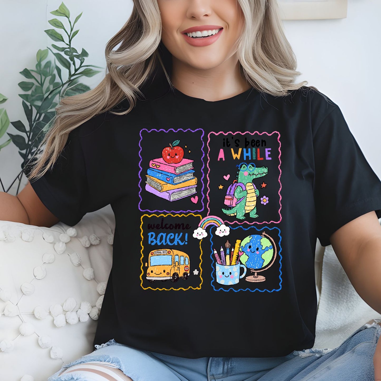 Back to School mini premade DTF gang sheet-6 adult prints
