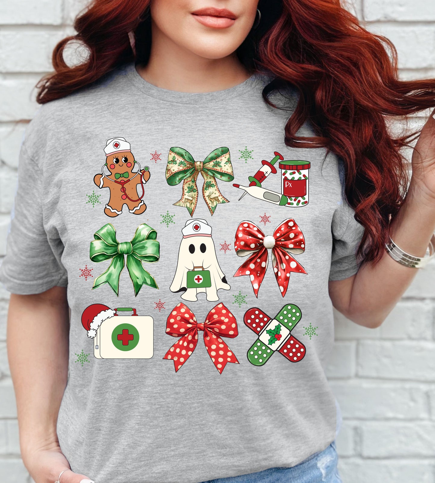 Nurse Christmas Premade Gang Sheet