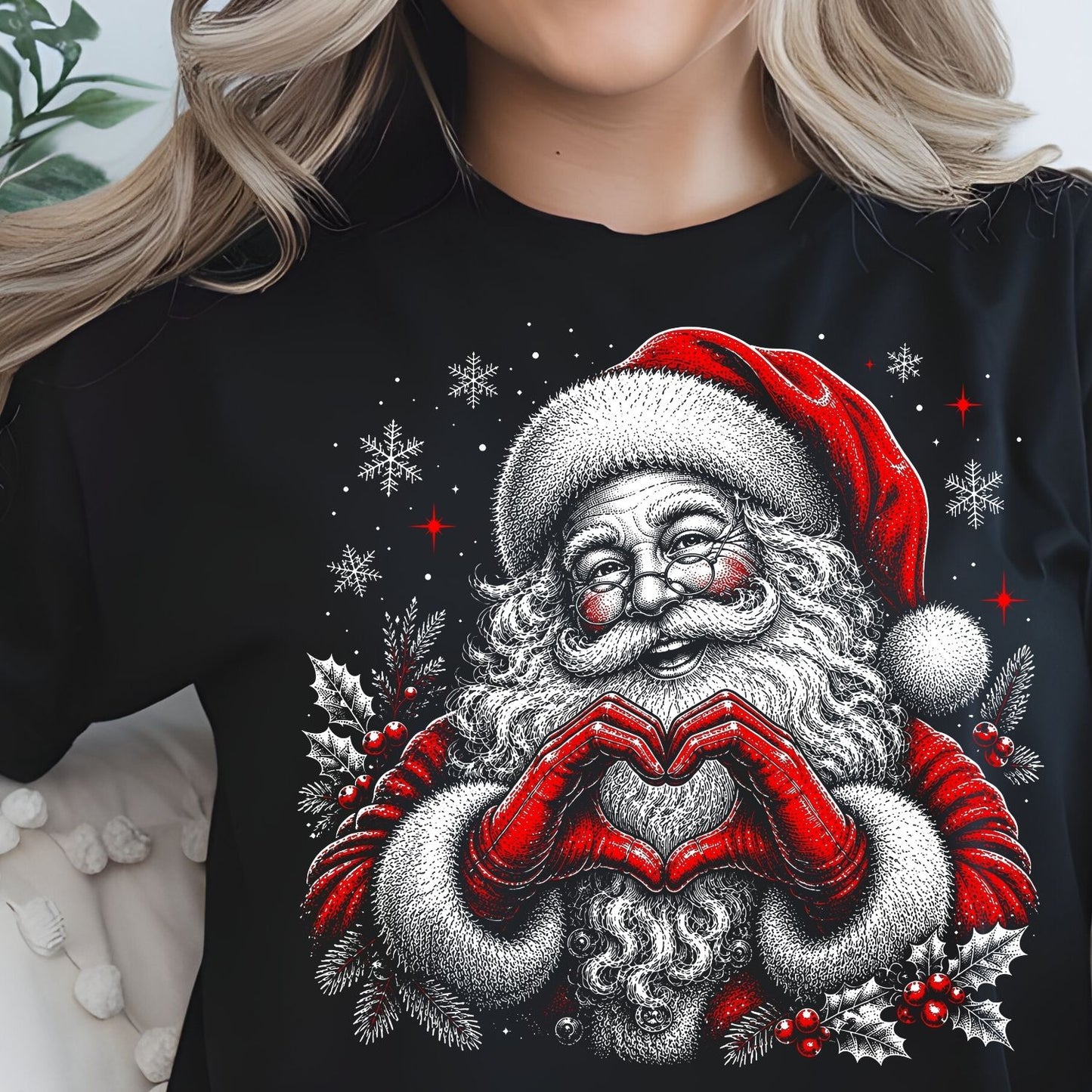 Retro Christmas Halftone premade DTF Gangsheet