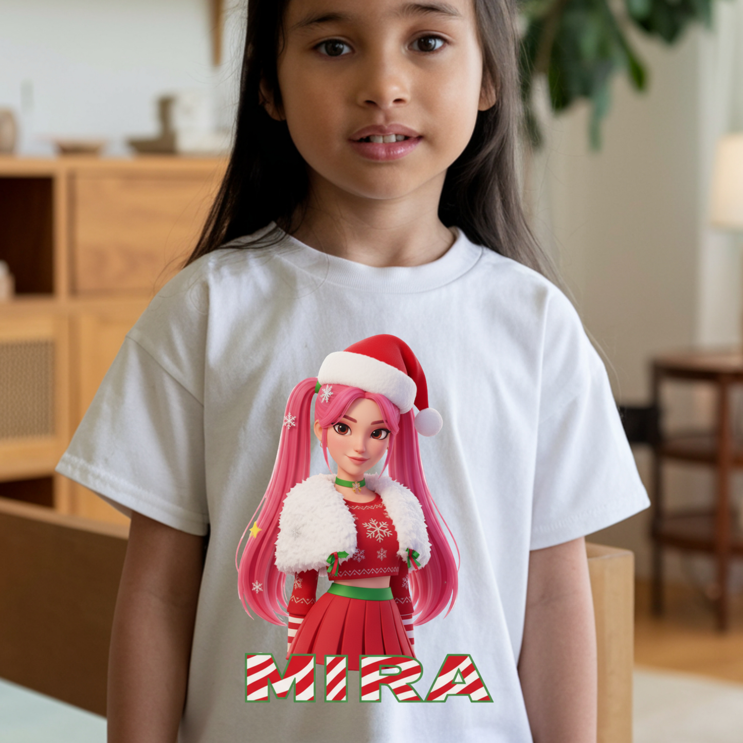 Huntrix Christmas Kpop Demons Premade DTF Transfers-13 Kids Size