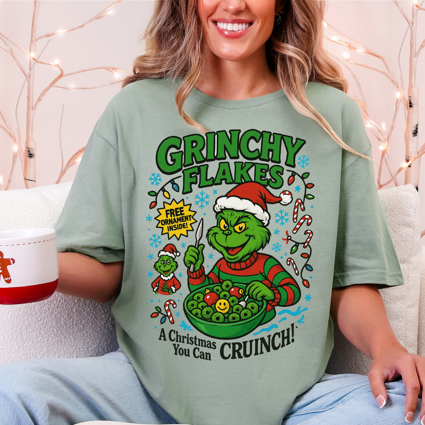 Funny Christmas Cereal Premade DTF gang sheet-6 Adults print