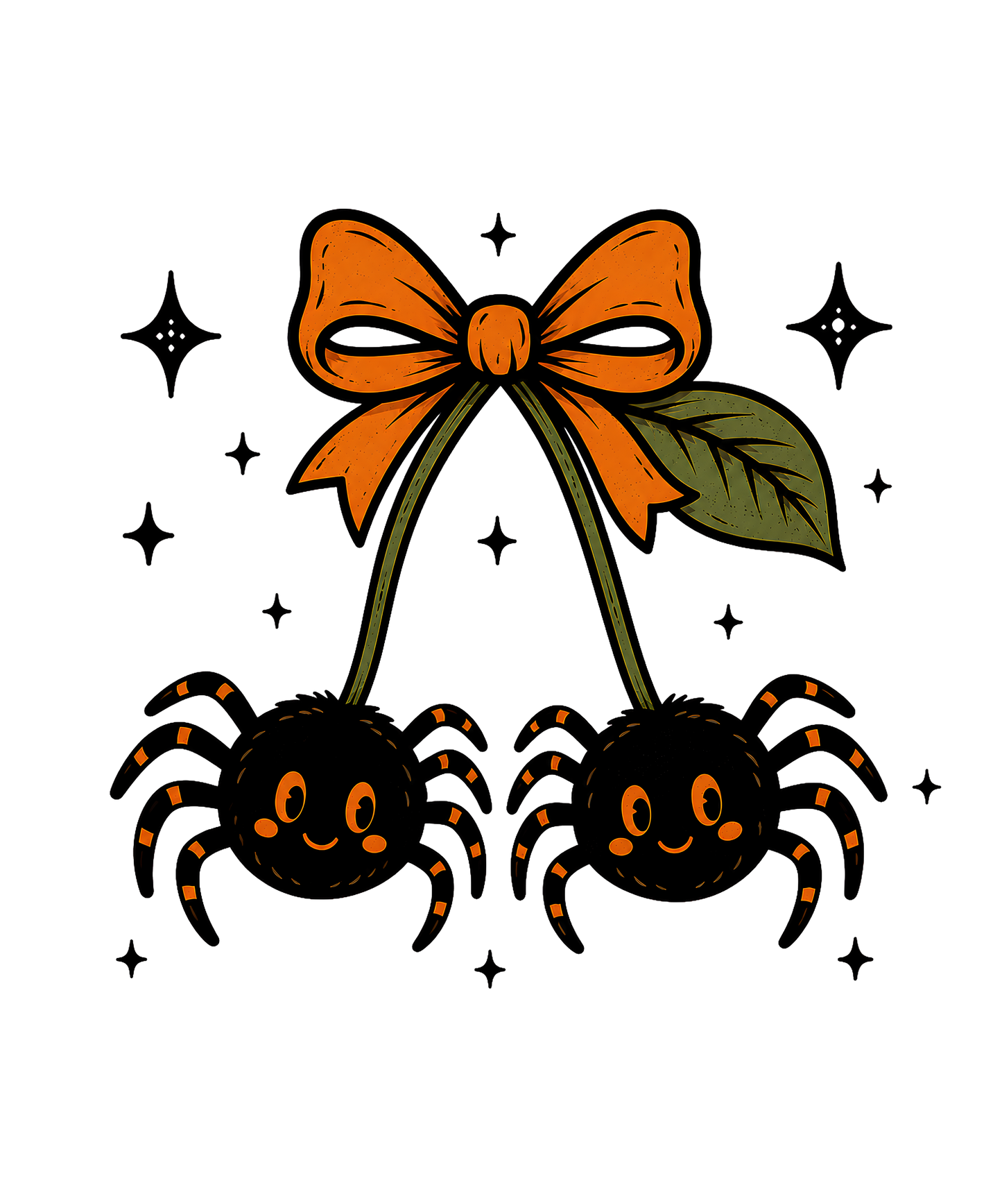 Halloween Spiders Cherry