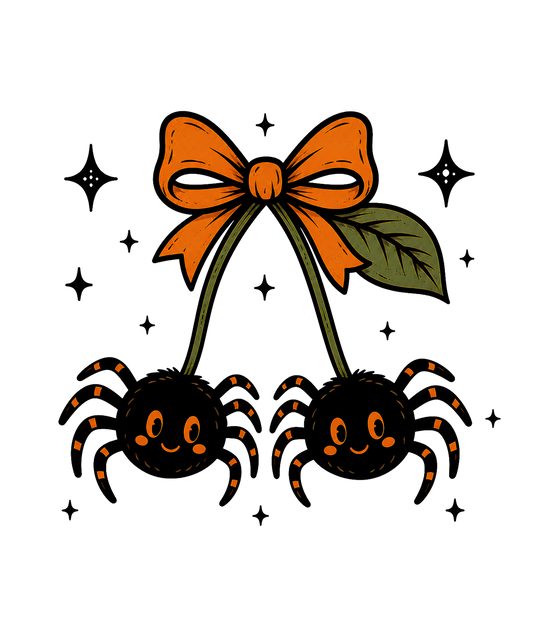 Halloween Spiders Cherry