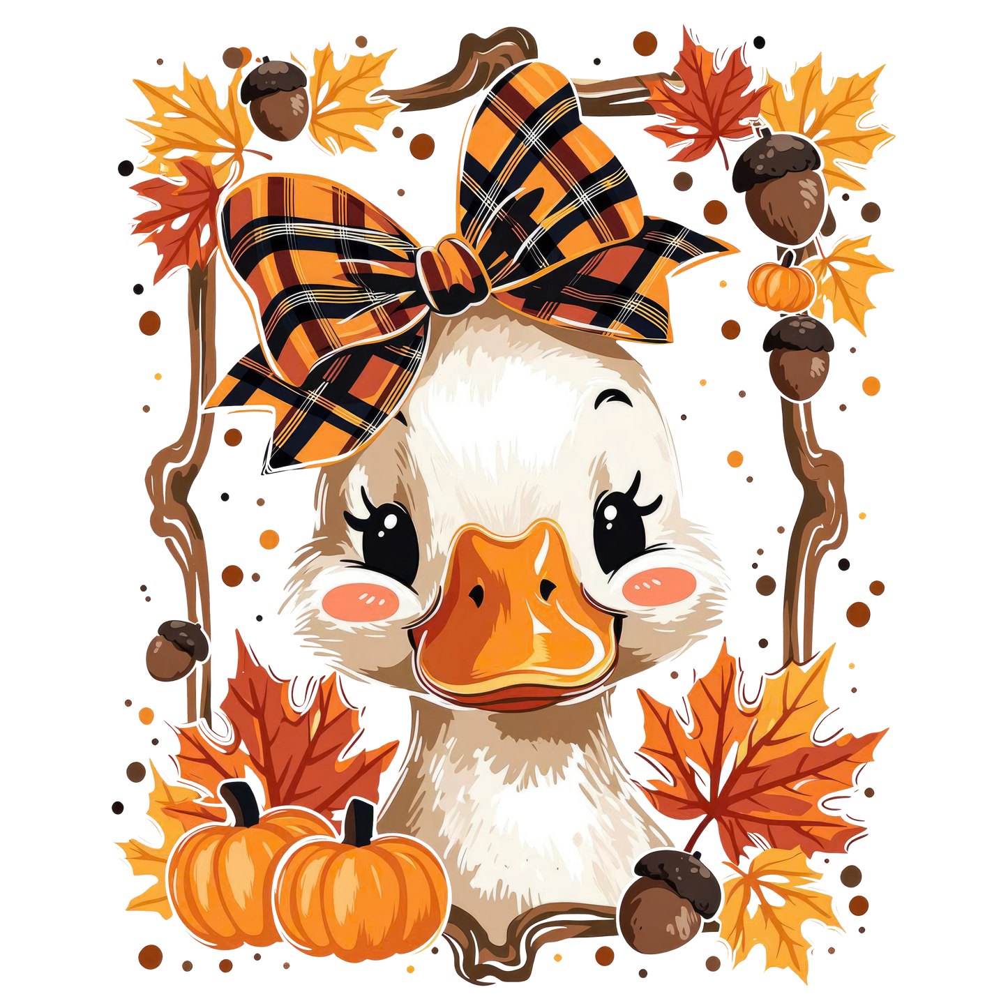 Cute Fall Goose