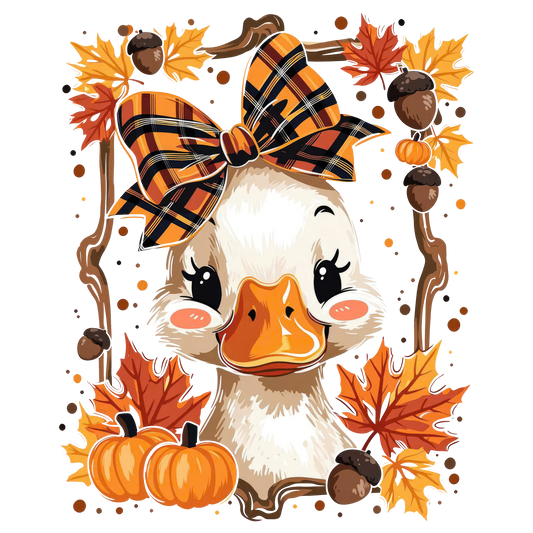 Cute Fall Goose
