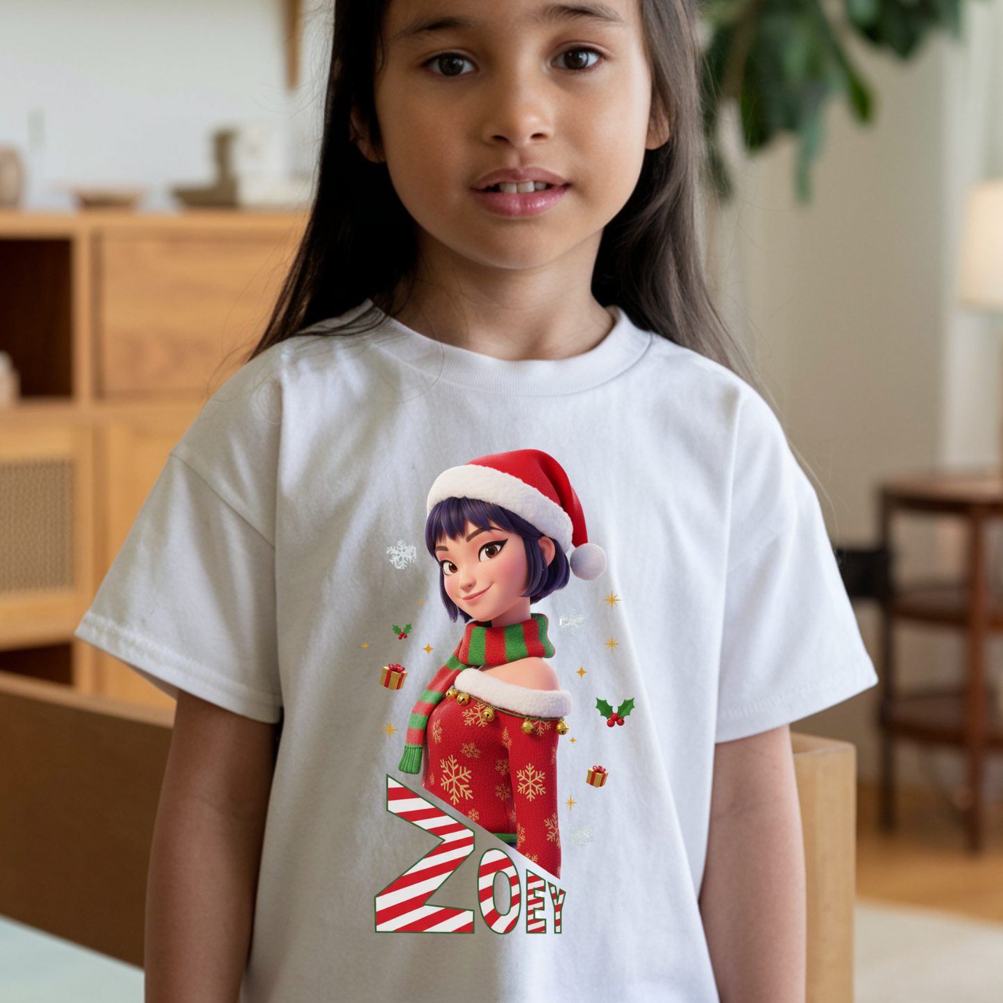 Huntrix Christmas Kpop Demons Premade DTF Transfers-13 Kids Size