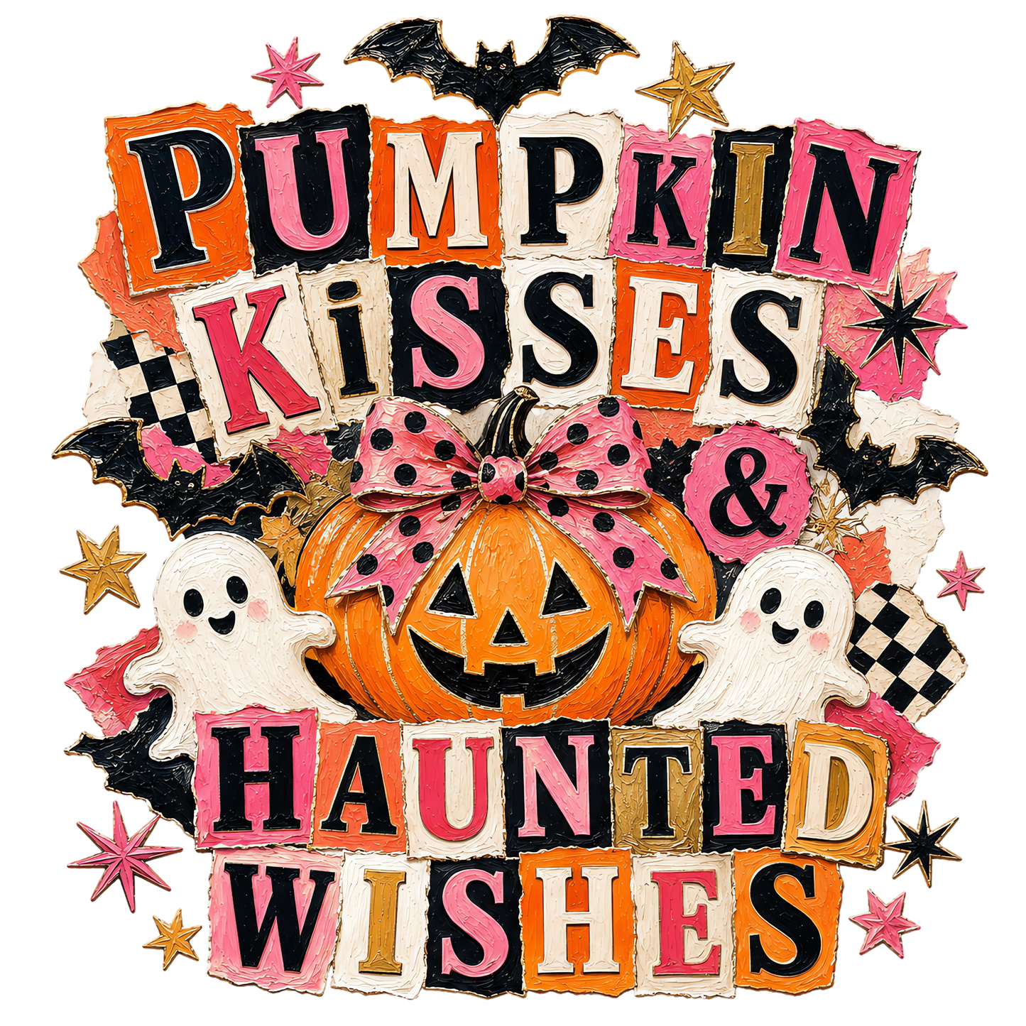 Pumpkin Kisses & Haunted Wishes