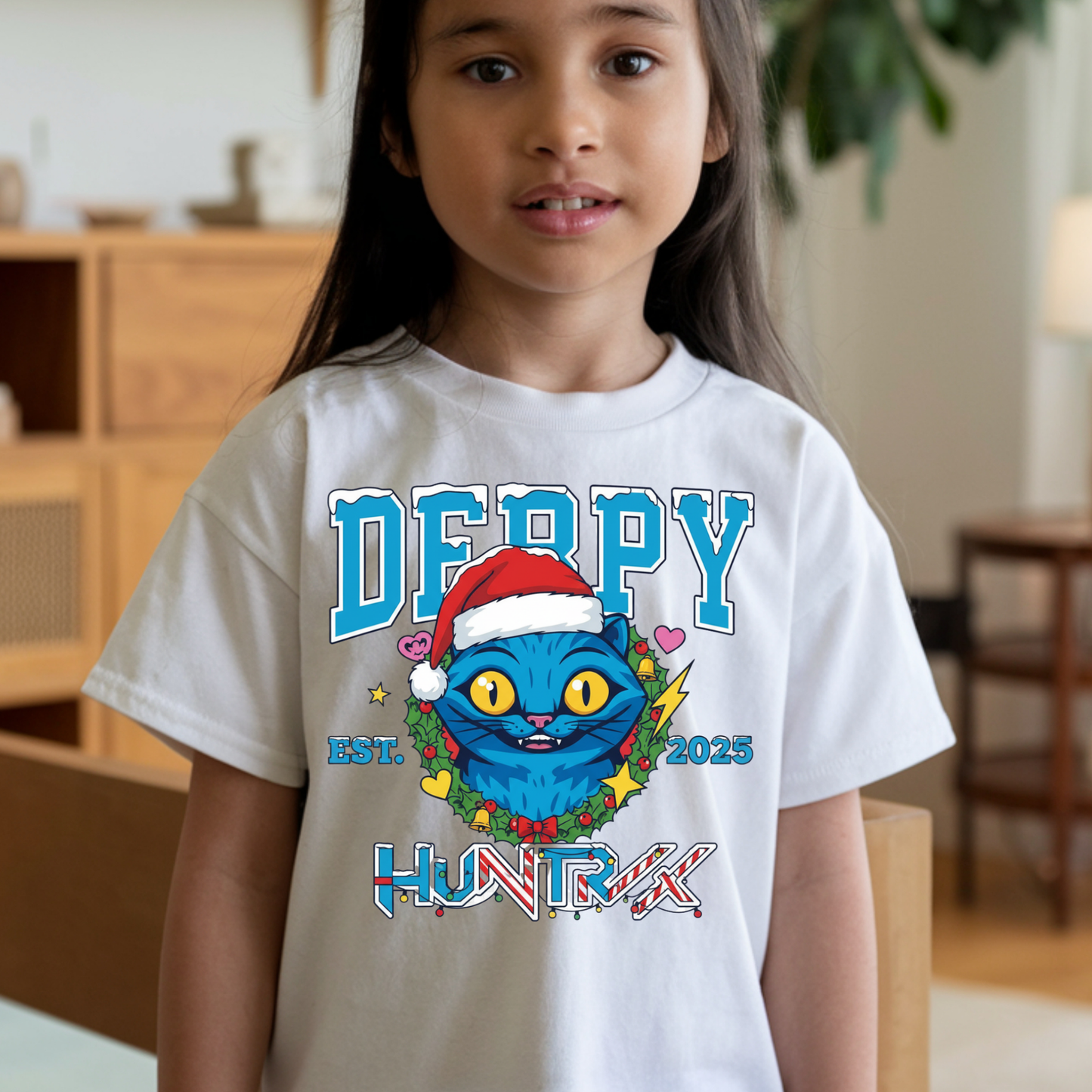 Huntrix Christmas Kpop Demons Premade DTF Transfers-13 Kids Size