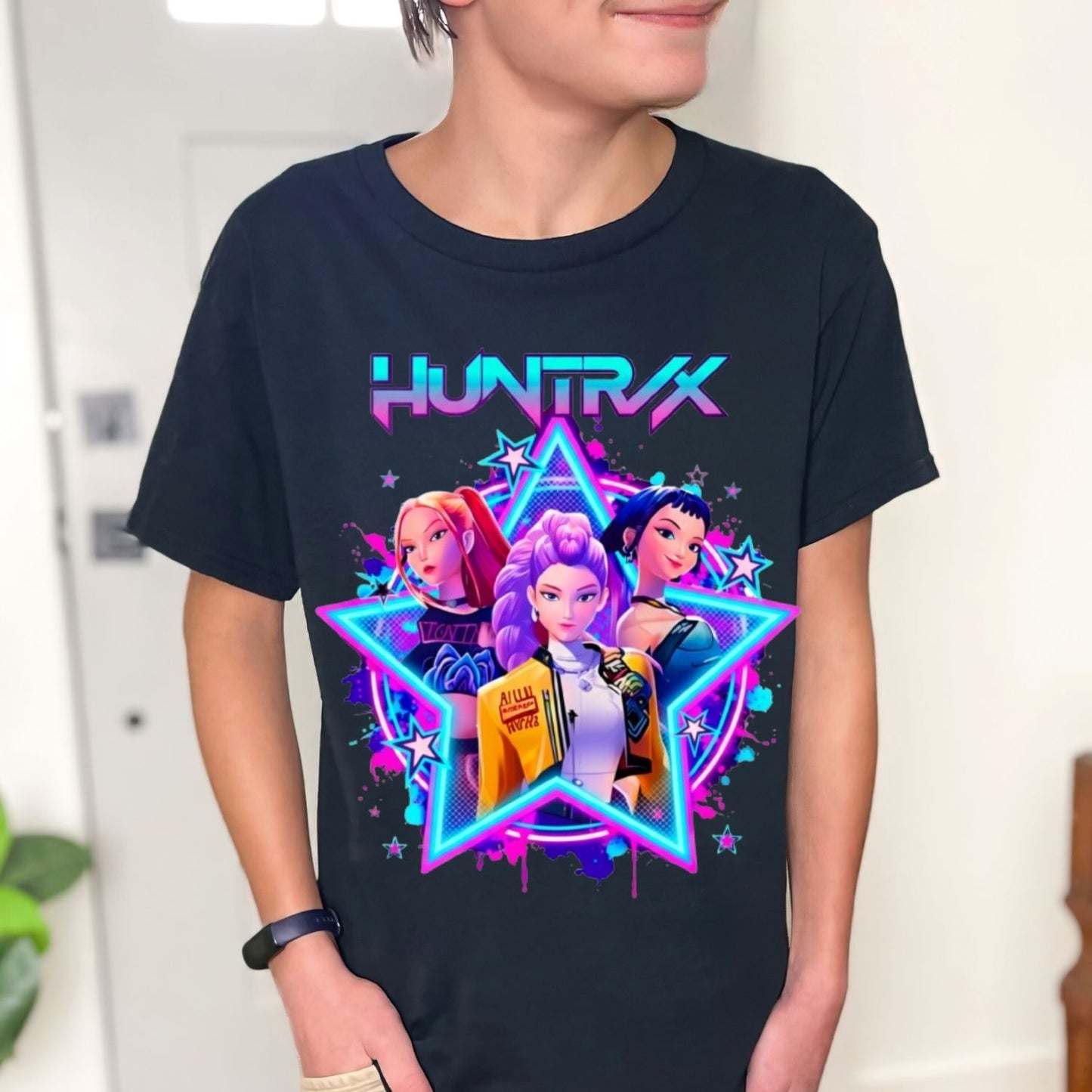 Huntrix Easter Kpop Demons Transfers for Youth