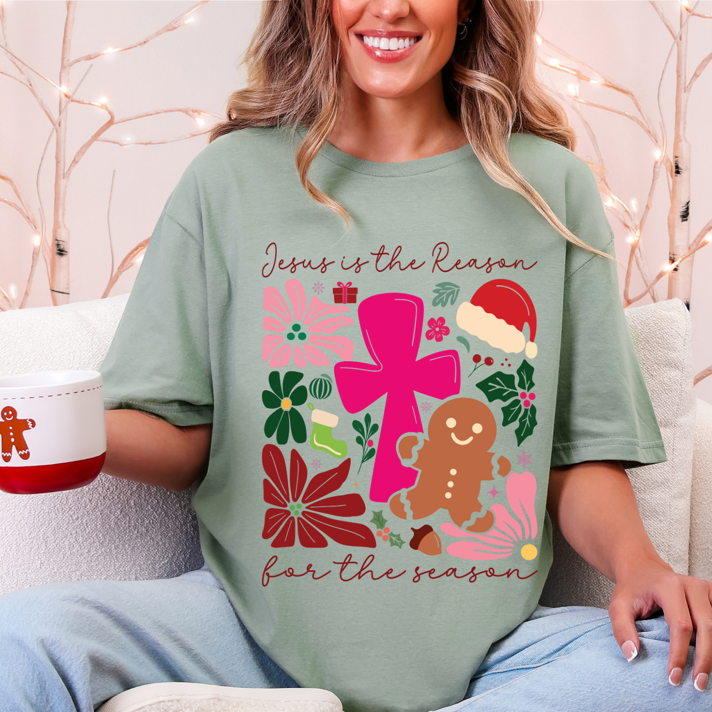 Christmas Faith Premade Gangsheet- 8 Adult Prints