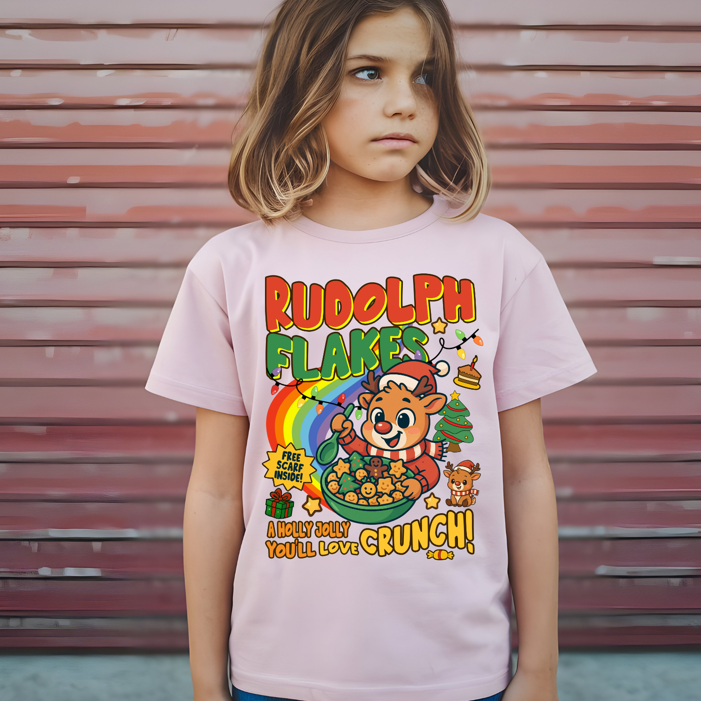 Funny kids Christmas Cereal Premade DTF gang sheet-12 kids print