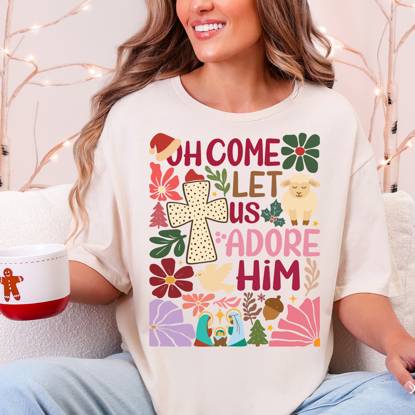 Christmas Faith Premade Gangsheet- 8 Adult Prints