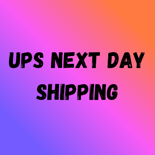 1 Day (Next Day) UPS Shipping