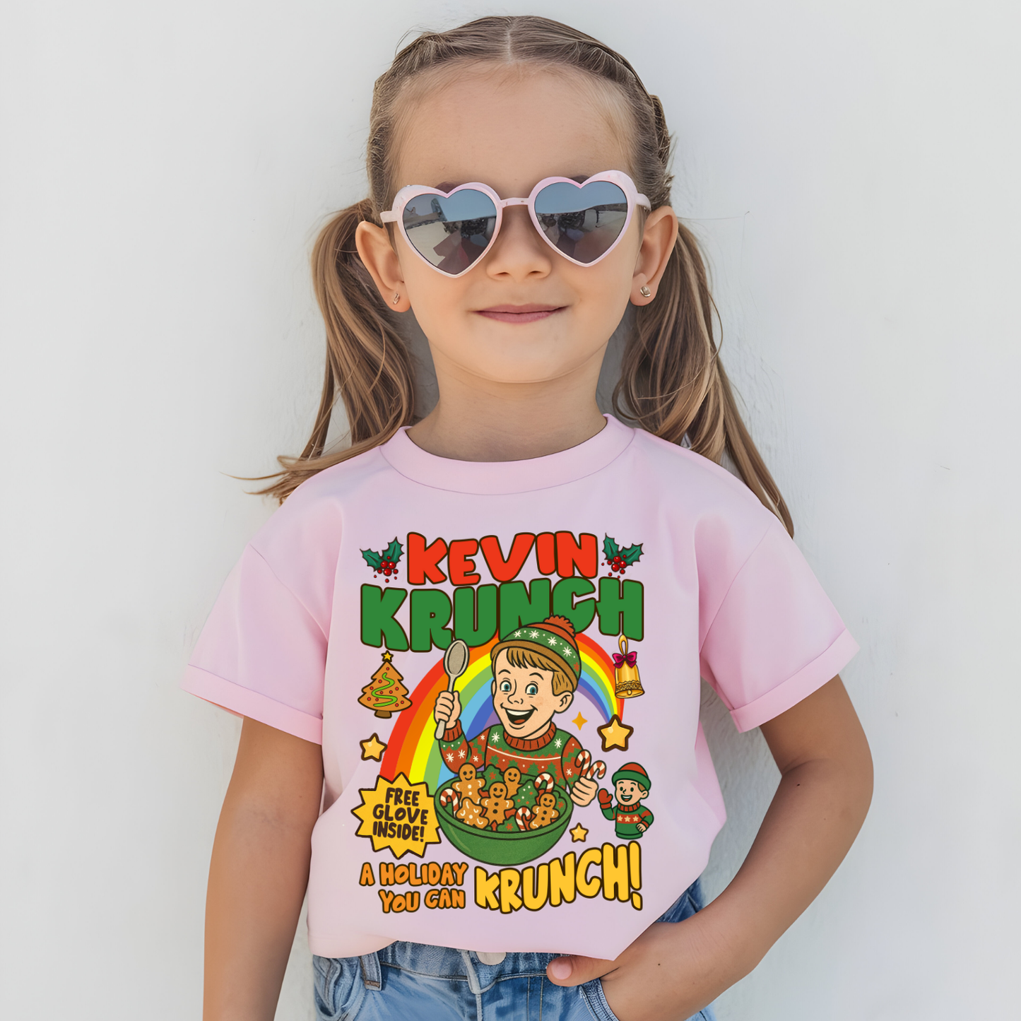 Funny kids Christmas Cereal Premade DTF gang sheet-12 kids print