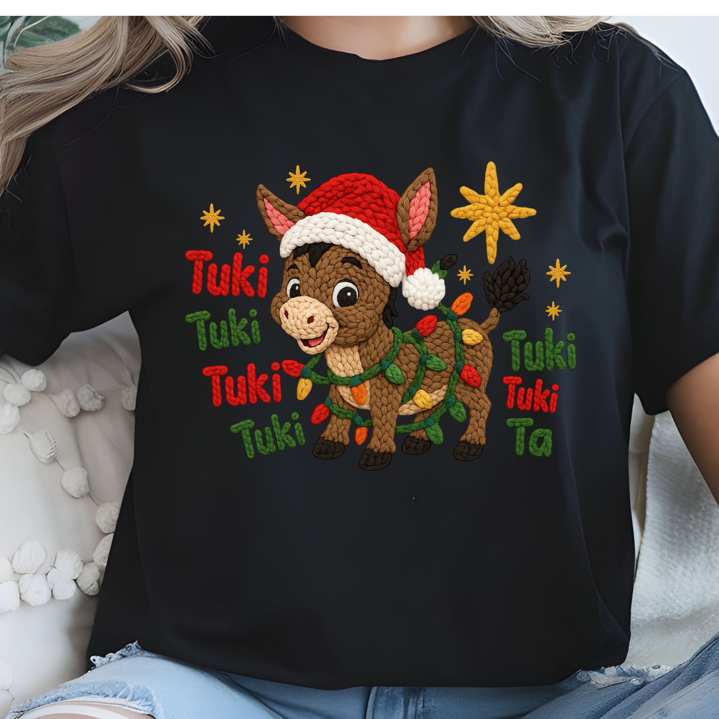 Hispanic Yarn Christmas Premade Gangsheet 10 Full Size Transfers