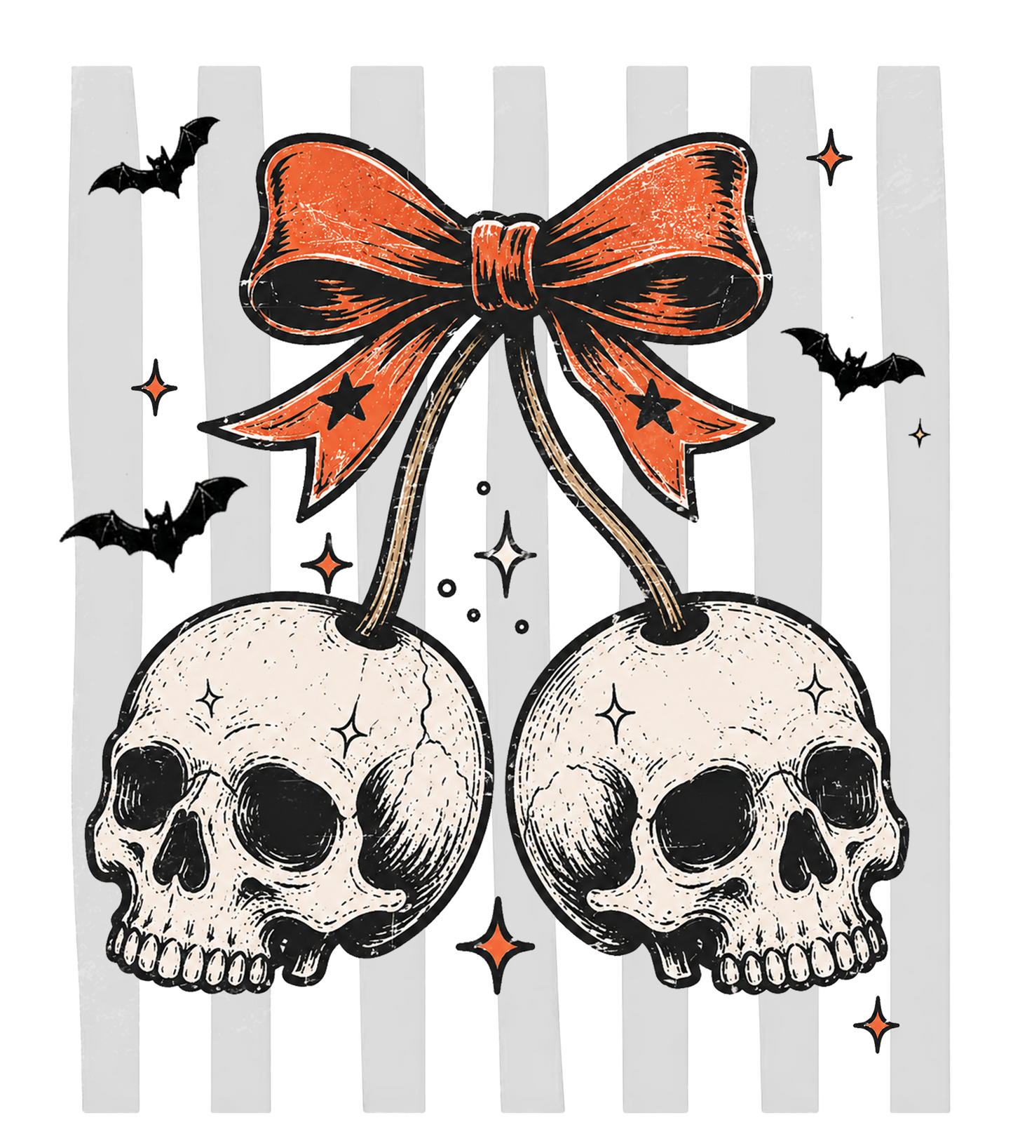 Skull Couqette Bow