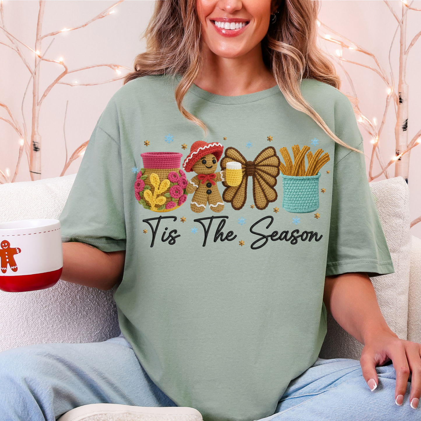 Hispanic Yarn Christmas Premade Gangsheet 10 Full Size Transfers