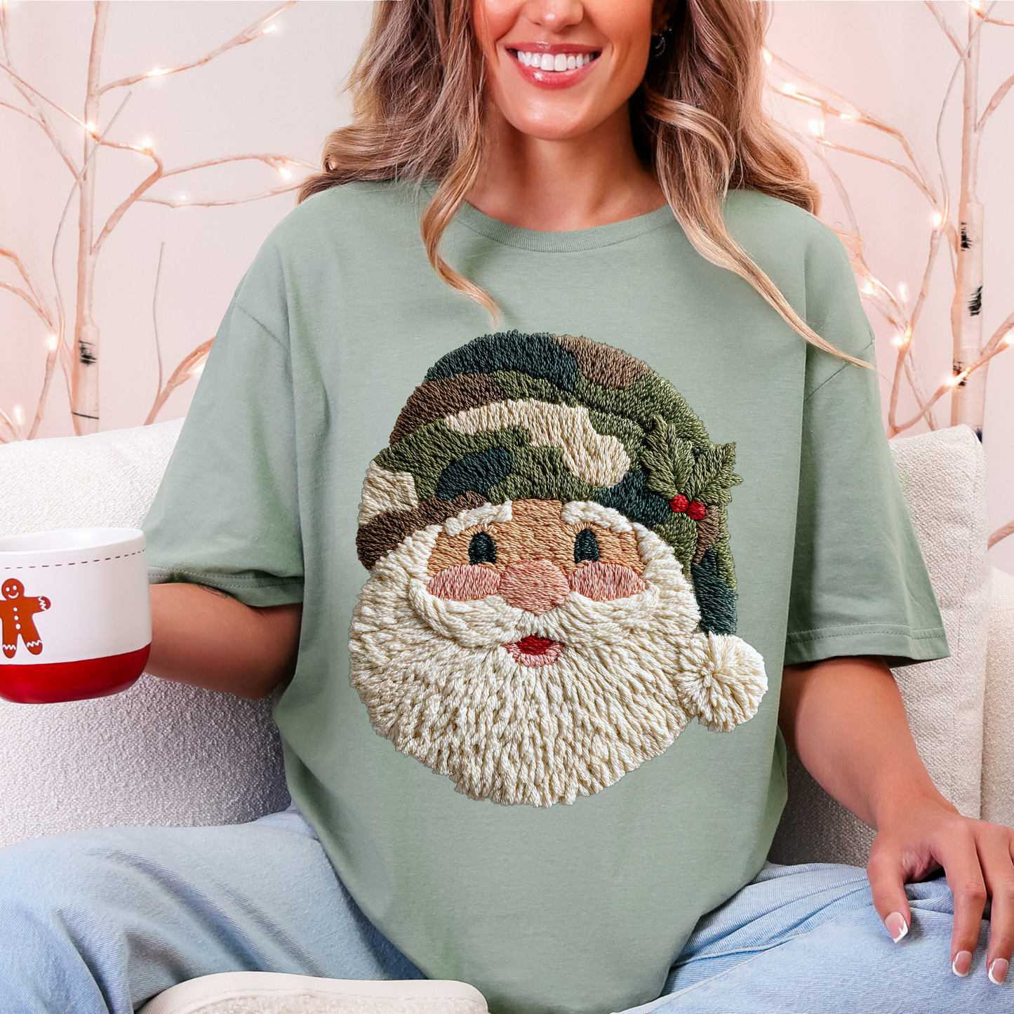 Camo Christmas Premade Gangsheet 10 Full Size prints