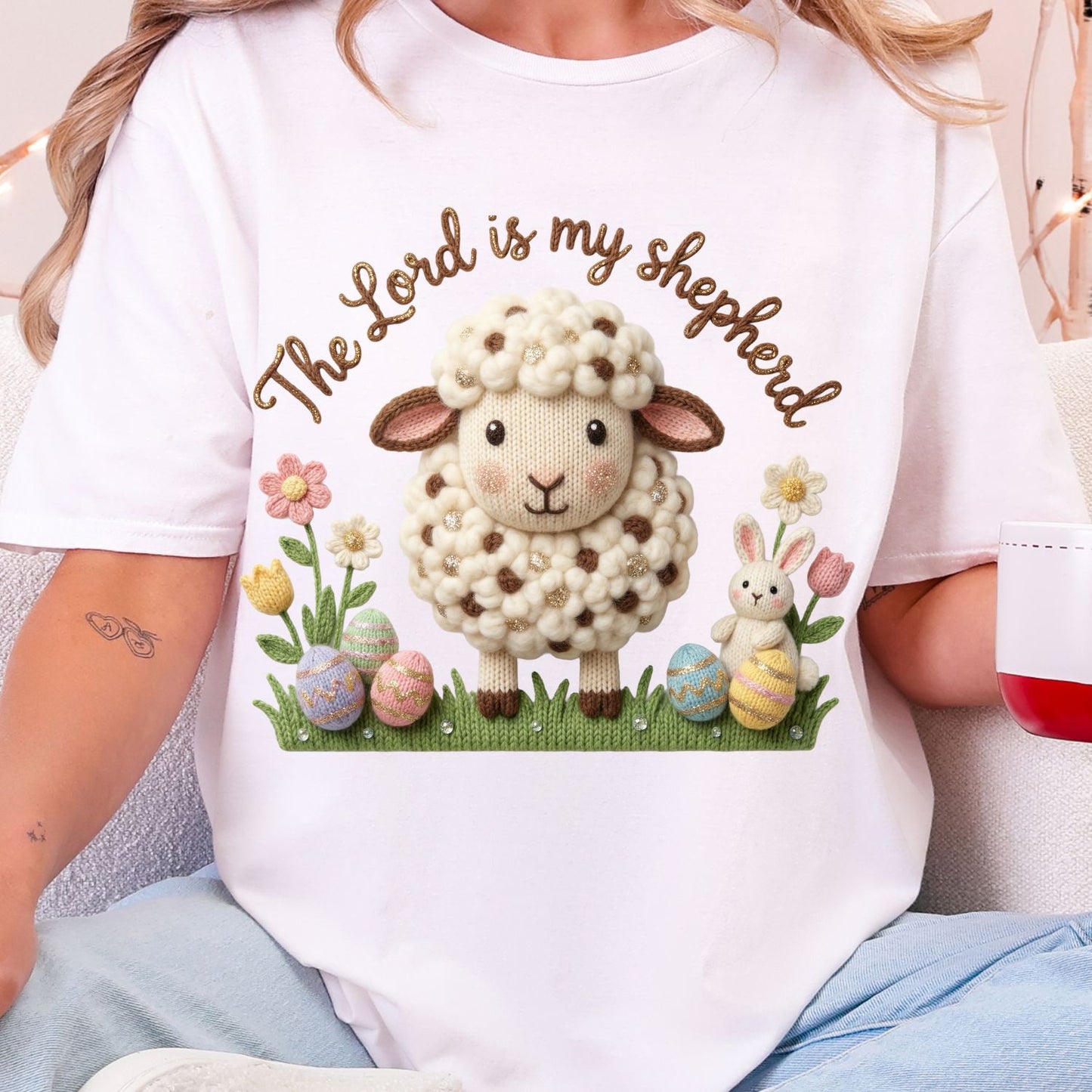 Yarn Easter Premade DTf ganagheet- 10 Full size transfers