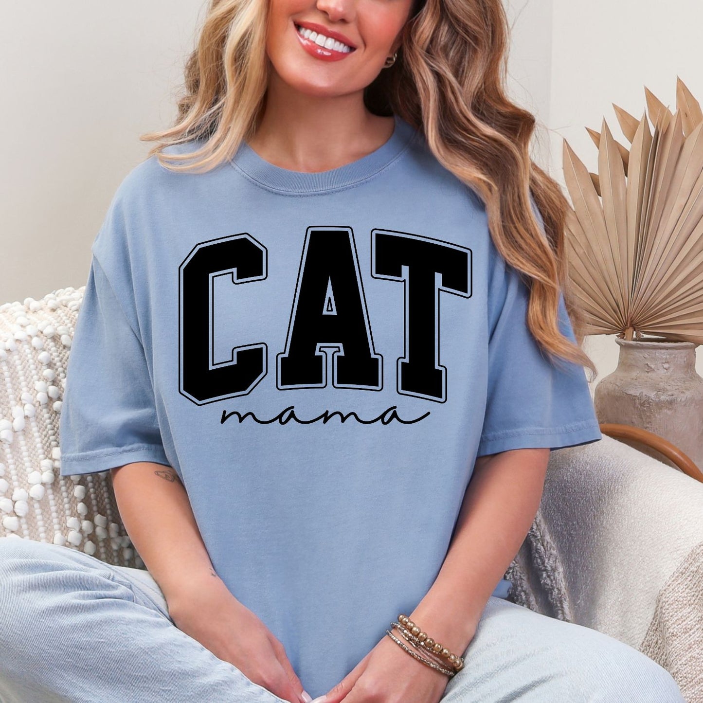 Cat Mama premade DTF gang sheet- 8 prints,