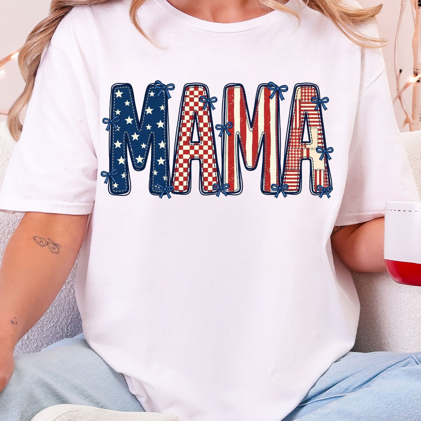 Mama Mini premade DTF gang sheet- 16 prints