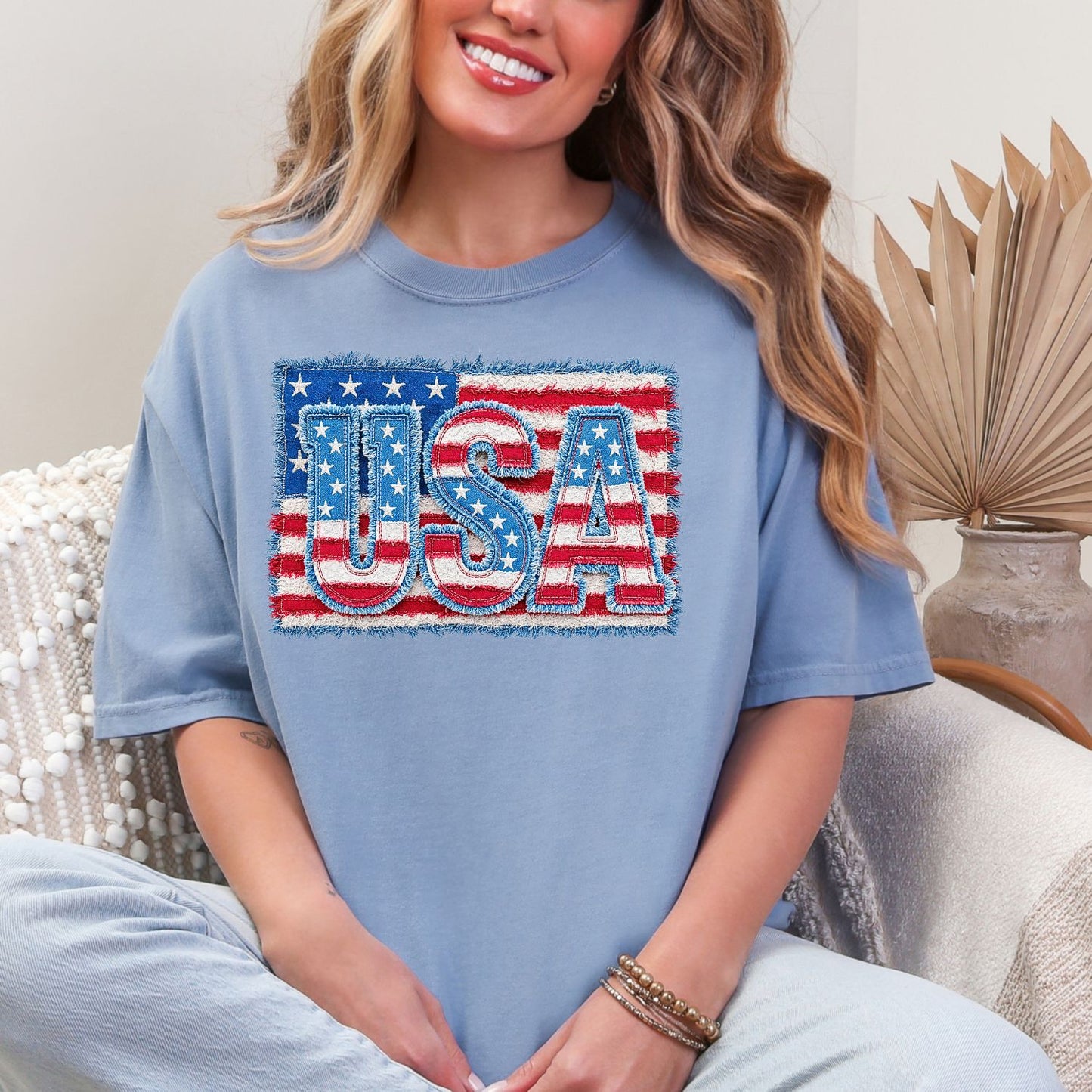 July 4th Patchwork premade DTF gang sheet- 14 prints