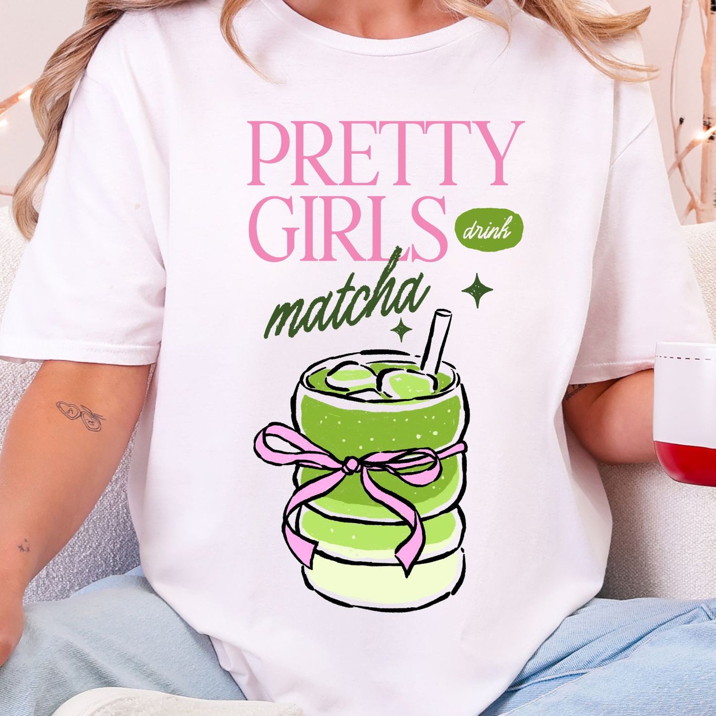 Matcha Lovers premade DTF gang sheet-9 adult prints