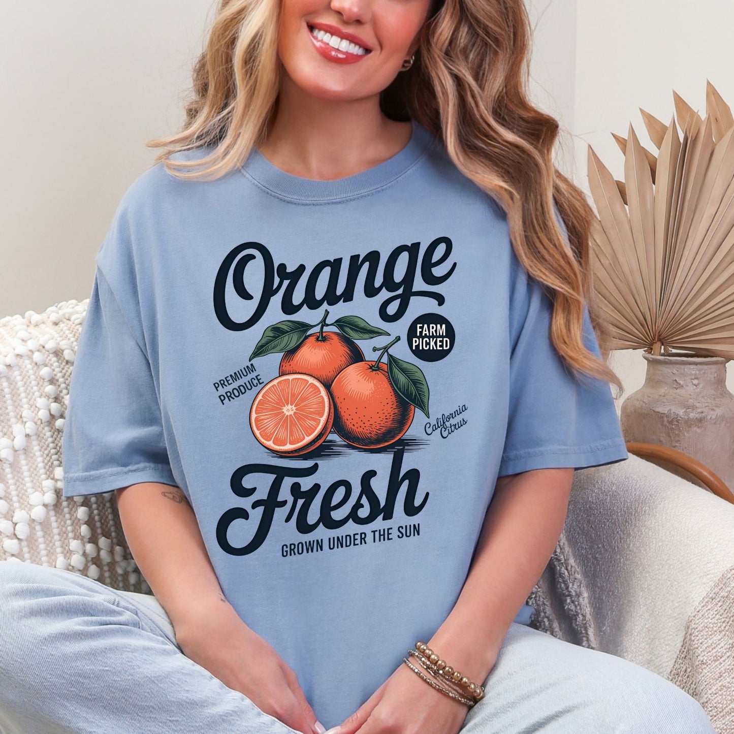 Retro Summer Fruit premade DTF gang sheet- 8 prints,