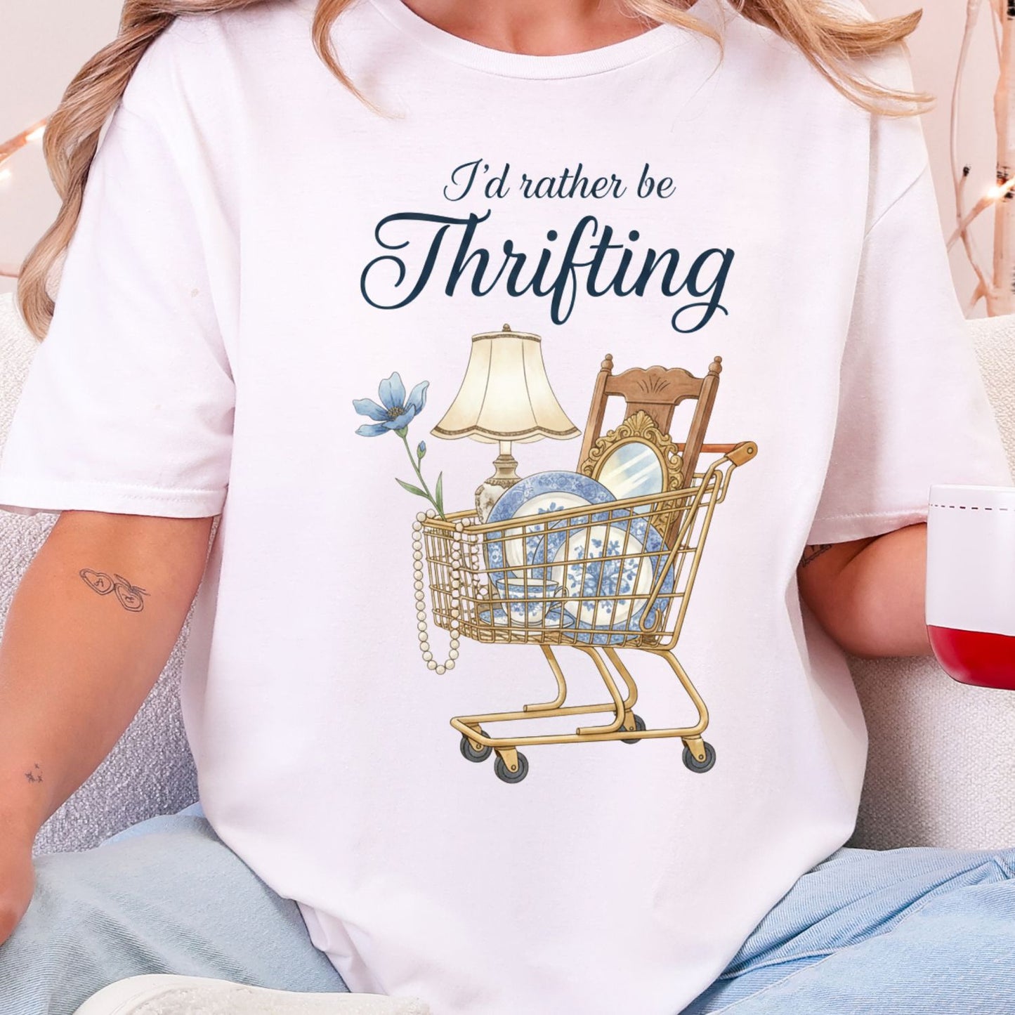 I'd Rather be thrifting premade DTF gang sheet-10 adult prints
