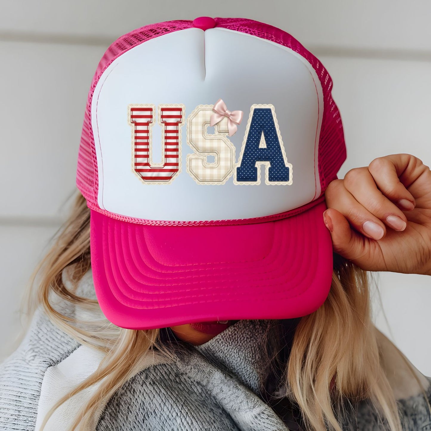 Patriotic Hat DTF Transfers 74 Transfers 22x36 Gangsheet