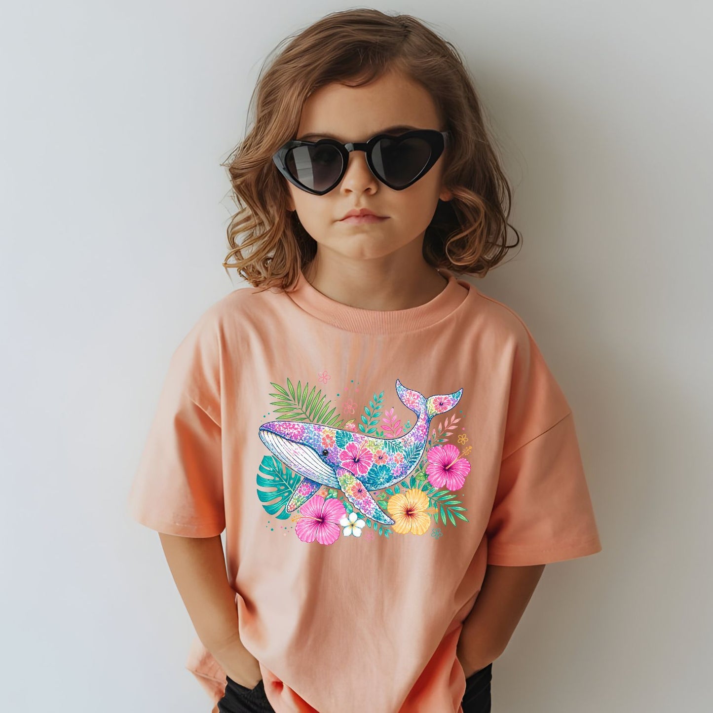 Floral Youth Summer Animals Premade Gangsheet 15 Transfers