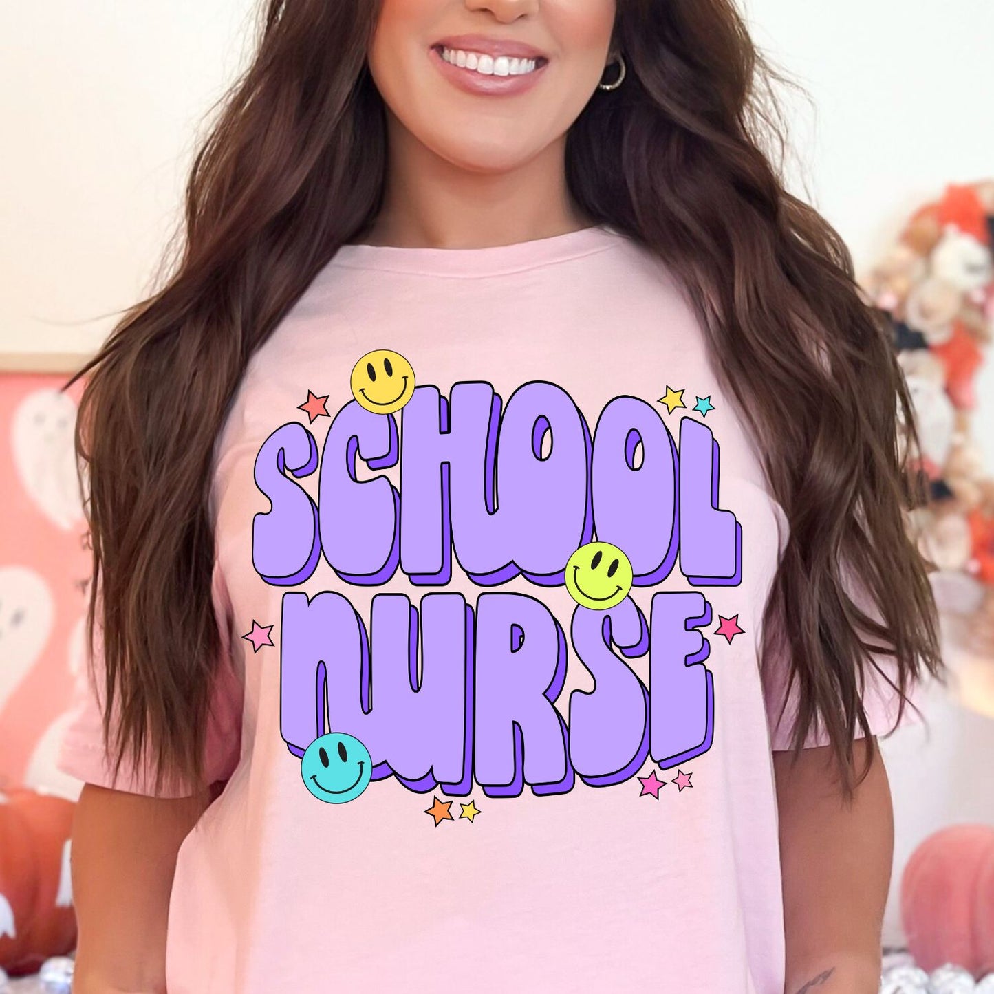School Nurse DTF Transfers, Back To School, Gift for School Nurse, School Nurse Shirt Iron On, School Nurse Sublimation, Appreciation Gift