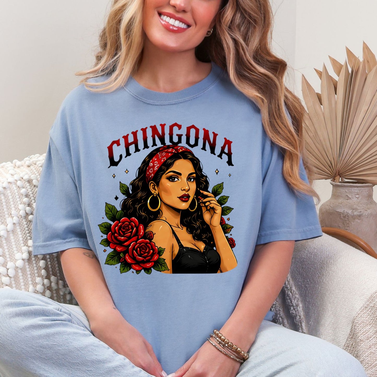 Chicana Premade DTF gangsheet- 11 adult prints